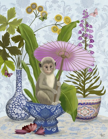 Monkey and Parasol 1