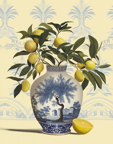 Lemon Tree in Vase 1