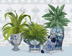 Chinoiserie Group With Pug