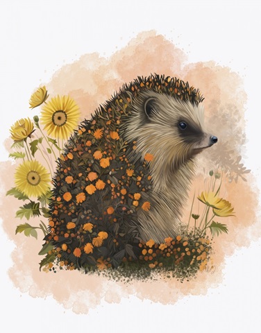 Floralessence Hedgehog 1
