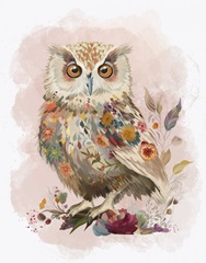 Floralessence Owl 1