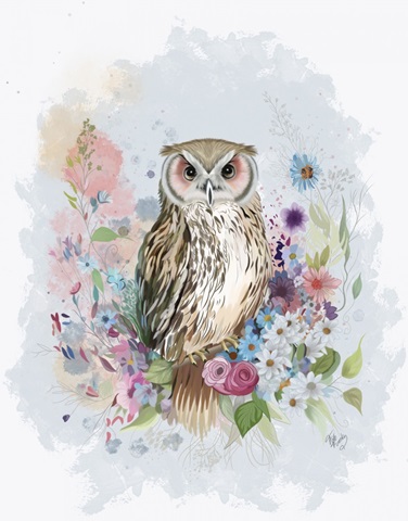 Floralessence Owl 2