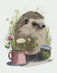 Hedgehog Watering Can