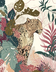 Bright Tropics Leopard
