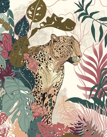 Bright Tropics Leopard