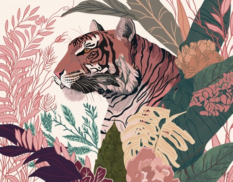 Bright Tropics Tiger