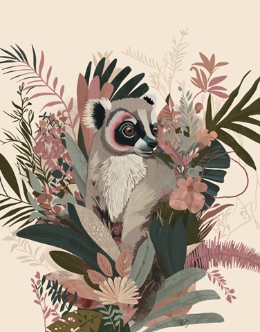 Bright Tropics Lemur 3