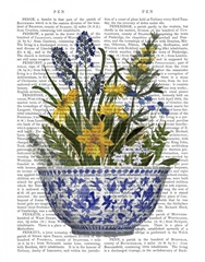 Chinoiserie Bowl with Wild Flowers 1