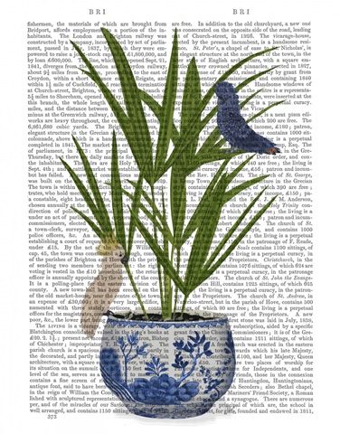 Palm in Chinoiserie Pot and Parrots 2