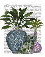 Green Staffordshire Dog Trio