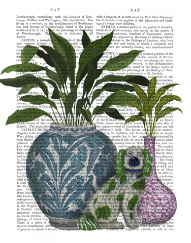 Green Staffordshire Dog Trio