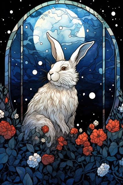 Rabbit Moon I