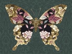 Floral Butterfly Wings II