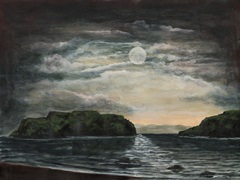 Midnight Seascape I