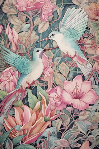 Hummingbird Garden Flowers