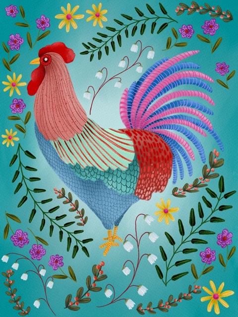 Vivid Rooster I