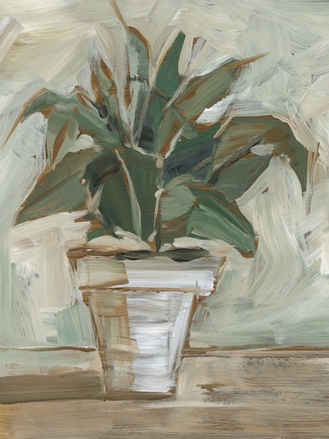 Impressionist Houseplant I