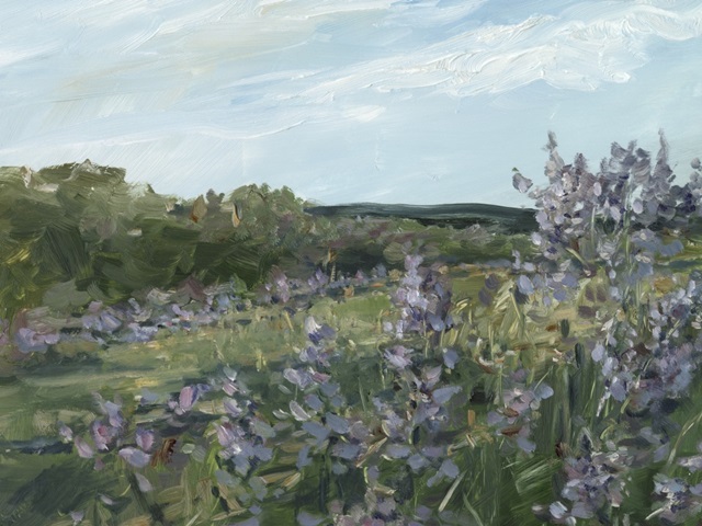 Impressionist Lavender Field I