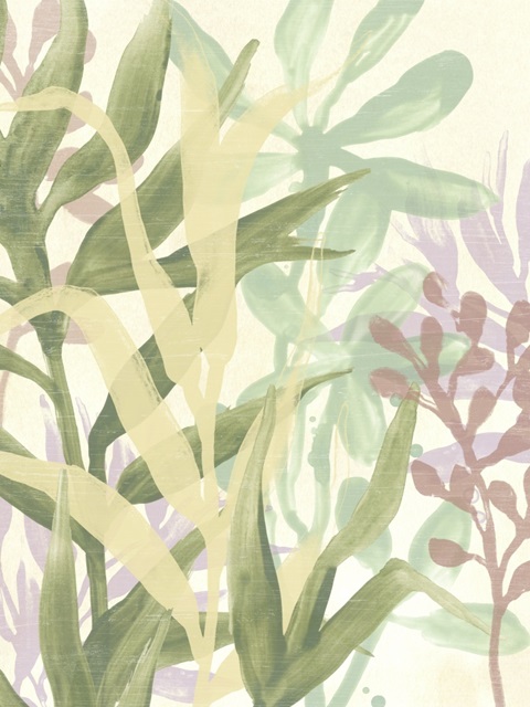 Dreamy Tropical Leaves I