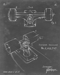 Skateboard Blueprint II