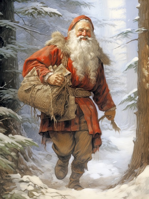 Santa's Forest Stroll I