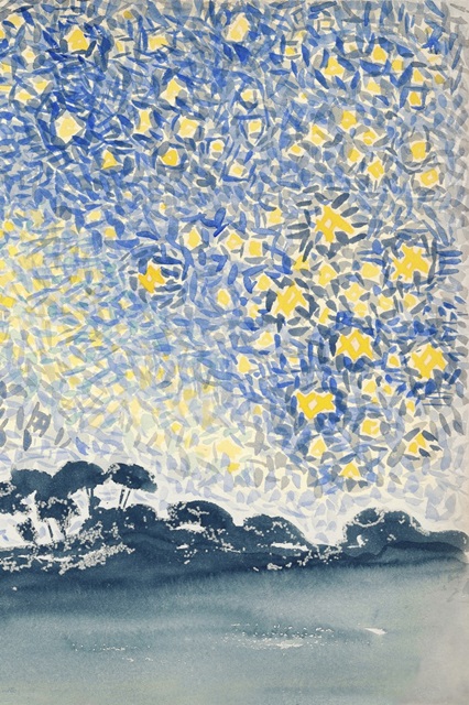 Landscape with Stars II