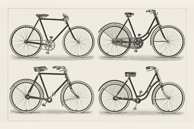 Antique Bikes Chart I