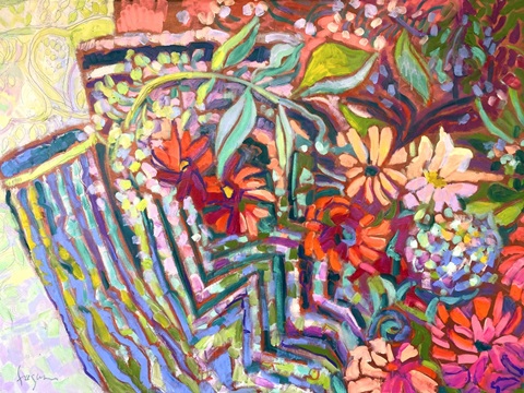 Meandering Garden Path