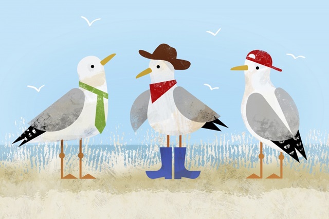 Sassy Seagull Trio II