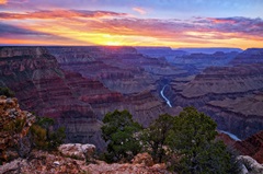 Canyon Sunset I
