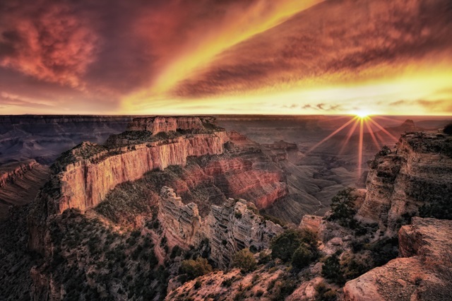 Canyon Sunset IV