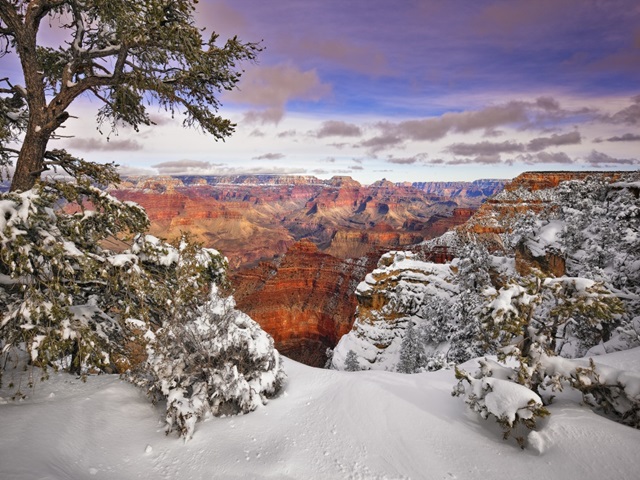 Grand Canyon Snow I