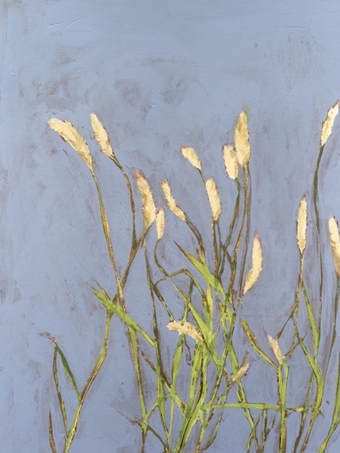 Printed Plume-grass Perspective II