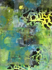 Alphabet Soup Abstract