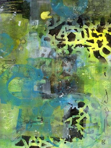 Alphabet Soup Abstract