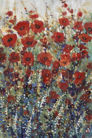 Garden Poppies I