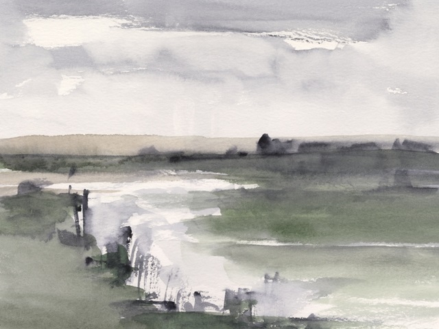 Muted Marsh Horizon I