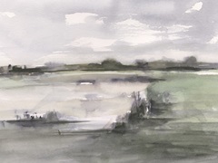 Muted Marsh Horizon II
