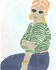 Colorblock Fashion Plate II