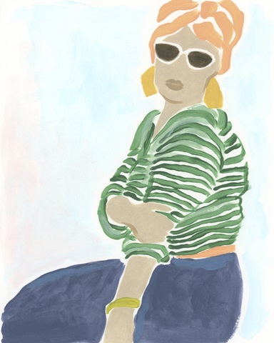 Colorblock Fashion Plate II