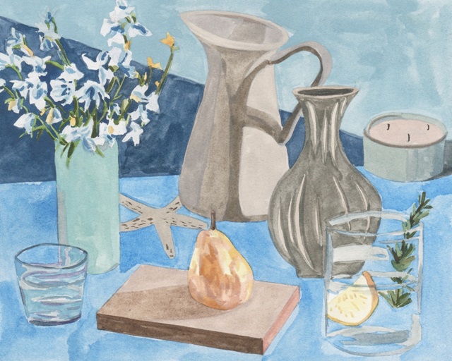 Blue Still Life I