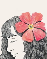 Flower in Her Hair II