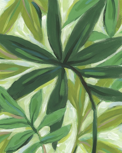 Tropical Island Leaves I