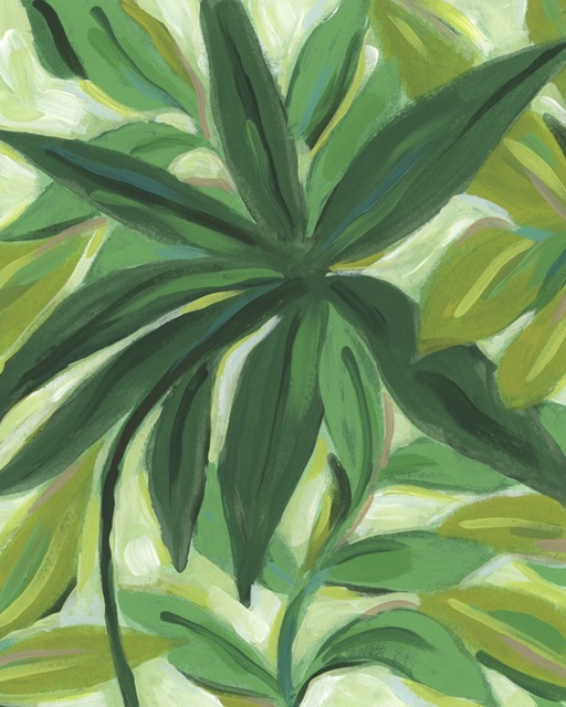 Tropical Island Leaves II