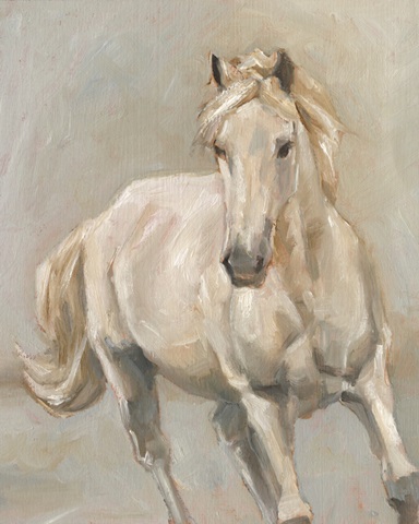 Majestic White Stallion I