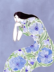 Lavender Woman I