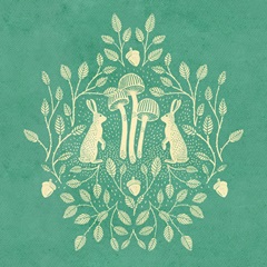 Rabbits and Mushrooms VIII