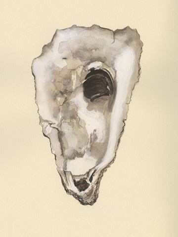 Sepia-toned Oysters IV