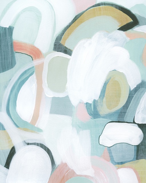 Pastel Garden Abstraction I