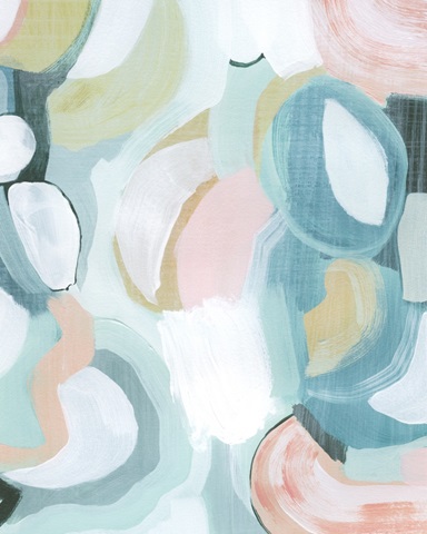 Pastel Garden Abstraction II
